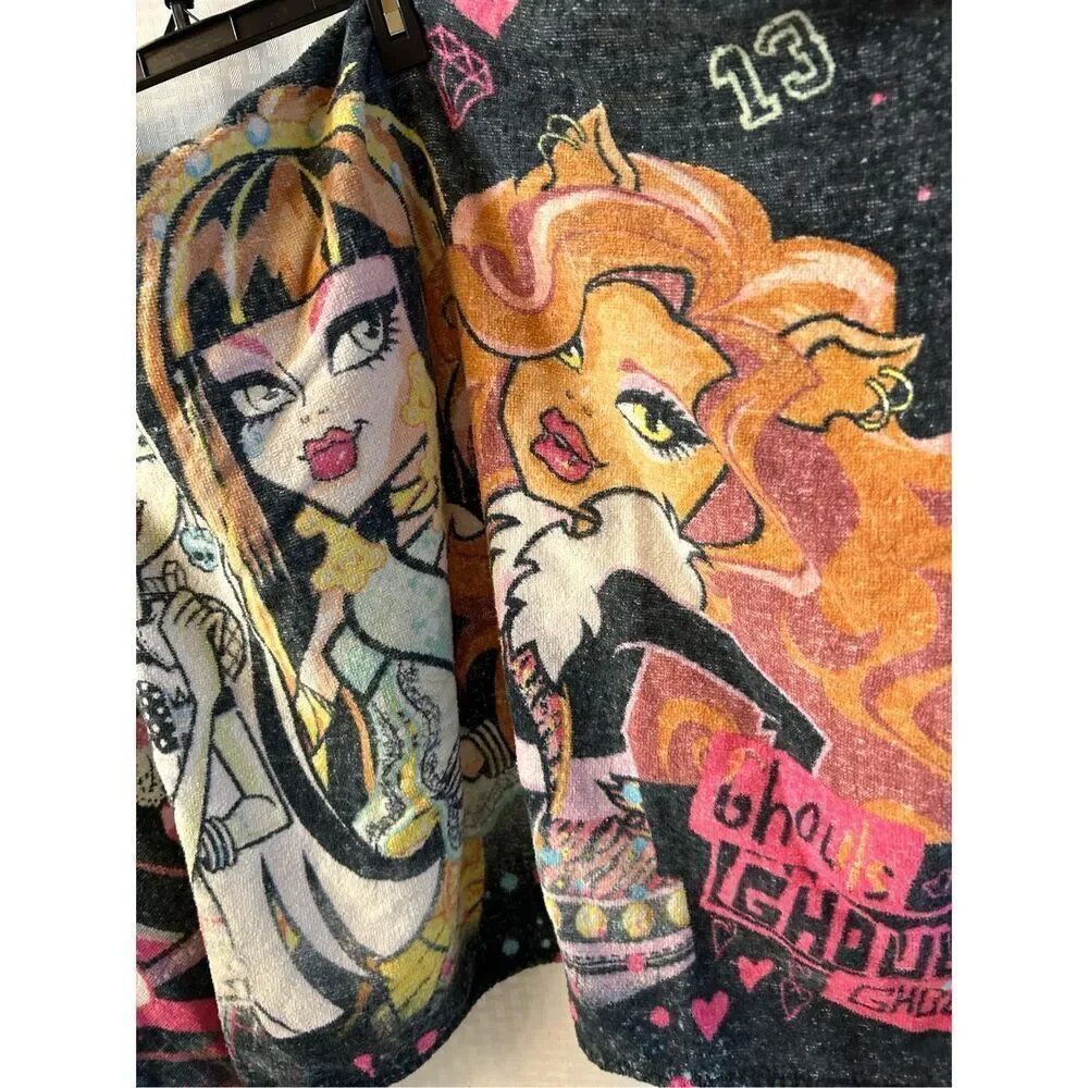 Monster high hooded beach towel Gouls‎ 43
